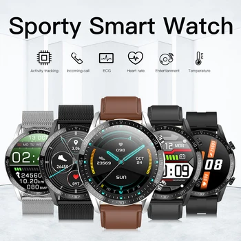 2020 Naujas Smart Watch Vyrų Kūno Temperatūra Stebėti IP68 EKG PPG BP Širdies ritmo Fitness Tracker Sporto Pedometer Smartwatch Moterims