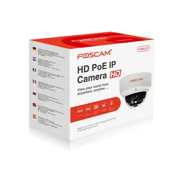 Foscam D2EP Vandal Įrodymas, Lauko Full HD 1080P Saugumo POE Dome IP Kameros IP66 20m Naktinio Matymo (FI9961EP Patobulinta Versija)