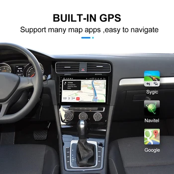 Automobilio Radijas Multimedijos Grotuvo VW Volkswagen Golf 7 2013-2019 Android 10.0 Autoradio GPS Navigacijos DVR Kamera WIFI IPS Ekranas