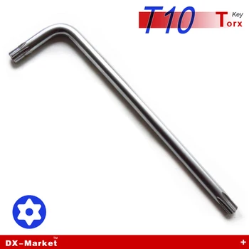 Torx T10 , 20pcs , legiruotojo plieno, mini Torx raktas rankiniai įrankiai, titano danga , Kinija tvirtinimo detalės Manufactuer , Dviračių priedų