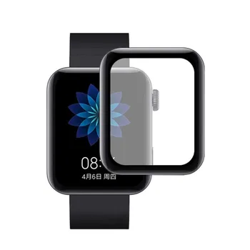 3PCS už Xiaomi Smart Žiūrėti Kino Ultra Clear Plėvelės Grūdintas PET Soft Screen Protector for Xiaomi Smart Watch stiklo