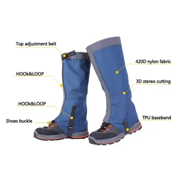 Lauko Sniego Kneepad Slidinėjimas Getrai Pėsčiųjų Laipiojimo Kojų Apsaugos Darbuotojas Sporto Saugos Vandeniui Kojų Šildytuvus Sking Batai getrai