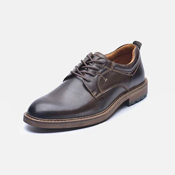 ZFTL NAUJI vyriški laisvalaikio bateliai Vyras originali oda verslo batų nėrinių oksfordo Didelio dydžio suknelė, batai, vyriški oficialų batai 0176