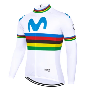 2020 komanda dviračių shirt mens movistar dviračių džersis vasarą, pavasarį quick dry Dviratį Dviračiu Kvėpuojantis camisa de ciclismo