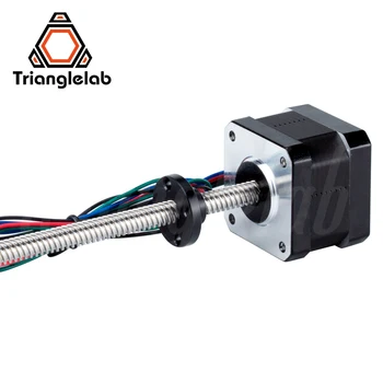 Trianglelab 1PC Nema17 Leadscrew stepper motorinių T8X8 L=320MM 1.2 3D spausdinimas prusa i3