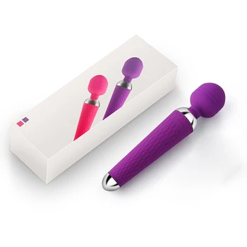 Magic Wand Klitorio Vibratorius Moterims USB Įkrovimo 10 Greičio Stimuliatorius Massager Erotika Suaugusiųjų Žaislai, Sekso Parduotuvė
