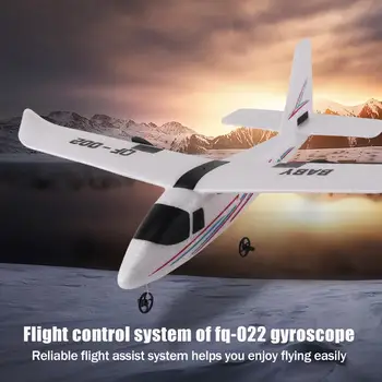 2.4 G QF002 RC Drone LED Šviesos Augti smūgiams atsparus Nuotolinio Sklandytuvas Quadcopter Nuotolinio Valdymo Orlaiviai, Žaislai Vaikams