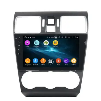 DSP Android 9 GPS Navigacija, Automobilinis DVD grotuvas, Subaru WRX/XV-2016 m. auto radijas auto stereo žaidėjas galva uint multimedijos 4+64G