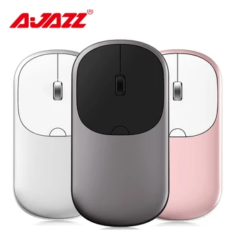Ajazz I35T Pelės 2.4 G / Bluetooth 4.0 Dual-mode Belaidės Pelės Lengvas Office Pelių Mokamas Silent Mouse For Windows / Mac
