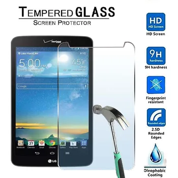 Dėl LG G Trinkelėmis 8.3 LTE VK810 V507L-Premium Tablet 9H Grūdintas Stiklas Screen Protector, Plėvelės Raštas Guard Dangtis