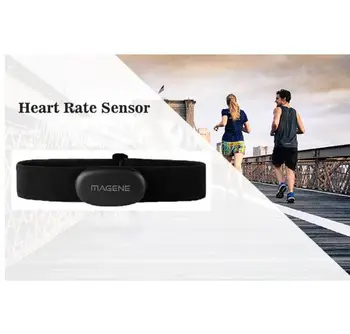 Bluetooth4.0 SKRUZDŽIŲ+Širdies ritmo Jutiklis, Suderinamas GARMIN Bryton IGPSPORT Kompiuterio, kuriame Veikia Sporto Dviračiu Širdies ritmo Monitorius Krūtinės Diržas