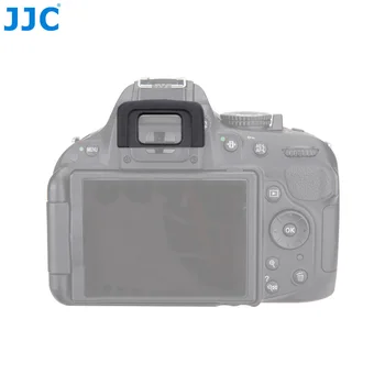 JJC Silikono Ilgintuvai Eyecup Už Nikon D3500 D3400 D5600 D5500 D5300 D5200 D3300 D3200 Fotoaparatas Okuliaro Pakeičia Nikon DK-28
