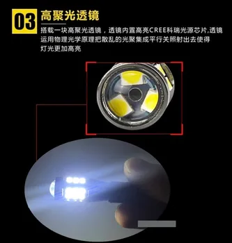 Automobilio Atbulinės eigos šviesos diodų (LED) Toyota SIENTA Trauktis pagalbinė Lemputė Šviesos Pertvarkyti T15 12W 6000K SIENTA NKA 170 171 priekinis žibintas