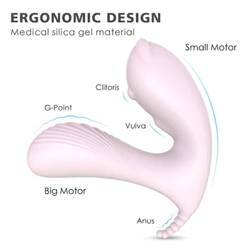 Nešiojami Belaidžio Strapon Dildo Vibratorius Gulėjo Ant G Spot Vibratorius Atsparus Vandeniui Klitorio Stimuliatorius Suaugusiųjų Sekso Žaislai Moterims, Poroms