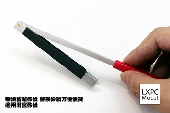 Modelis šlifavimo įrankis Stick nemokamai švitriniu popieriumi Metalo šlifavimo Lazdele