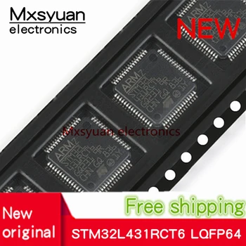 5vnt~20pcs/DAUG Naujos originalios STM32L431RCT6 STM32L431 STM32L 431RCT6 LQFP-64 Arm cortex-m4 32-bitų MCU