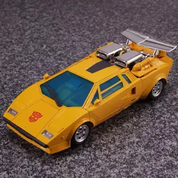TAKARA TOMY Transformacijos Automobilio Baką Metalo Dalis 18 CM Sunstreaker Veiksmų Skaičius, Žaislai Deformacijos Robotas Vaikų Dovanų
