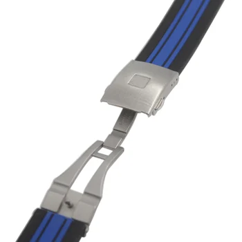 T-RRCE Ekspertų Silikono gumos Dirželis T048 Watchband už T048417A 21mm