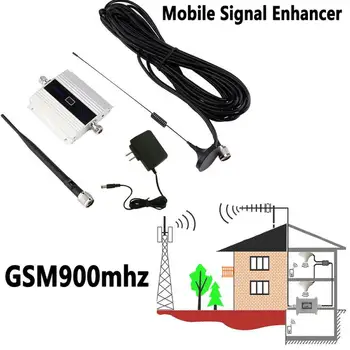 GSM 900MHz signalo stiprintuvo su Britų standarto adapteris 2G/3G/4G Signalo Stiprintuvas Kartotuvas Stiprintuvas Antena mobilusis Telefonas