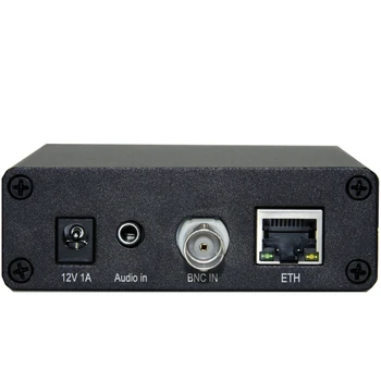 MPEG4 H. 264 SD vaizdo įrašą iš Analoginės Vaizdo Garso Kodavimo CVBS AV RCA IP Transliacijos Encoder IPTV Encoder H264 Su RTMP HLS ONVIF HTTP RTSP