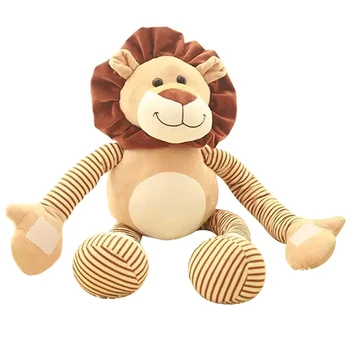 1pc 45cm Vaikų Įdaryti Žaislas gimtadienio dovana lėlė baby pliušiniai žaislai Rankos ir kojos gali būti ištemptas pliušinis Liūtas