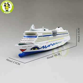 1/1400 SIKU 1720 Aida luna Cruiser Cruiseliner Diecast Laivo Modelį, Žaislai, Dovanos Vaikams