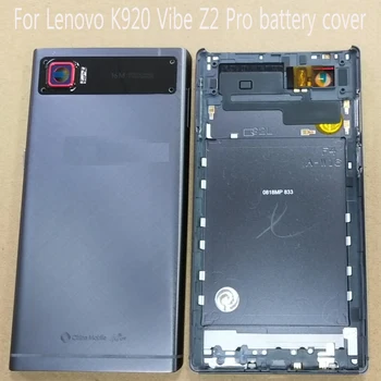 Lenovo K920 Vibe Z2 Pro Dual SIM 4G LTE baterijos dangtelio namo Apsaugos apsaugos galinį dangtelį su objektyvo atsarginės Dalys
