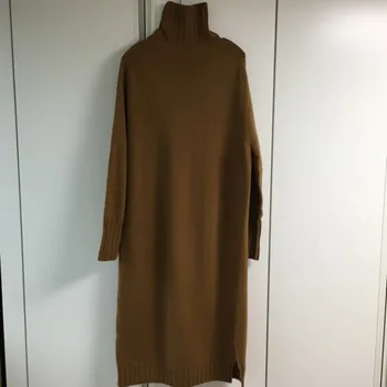 LANMREM 2021 Golfo atsitiktinis palaidų ilgai visas rungtynes, rudens ir žiemos Naujų korėjos stiliaus megztinis padalinta džemperis moterims 2A1002