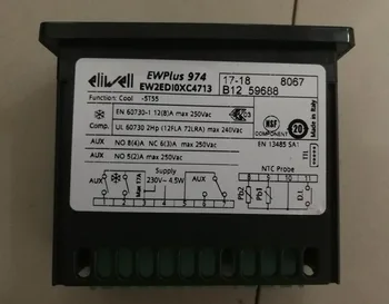 Elektroninis valdiklis ELIWELL tipas EWPlus 974 montavimo matavimai 71x29mm 230 V įtampos KINTAMOSIOS srovės NTC