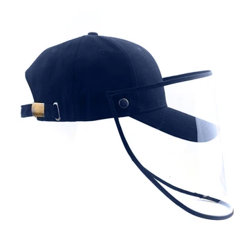 Nemokamas pristatymas Praktinių Kovos su seilių Apsaugos Beisbolo Kepurę Lauko Plastiko Priekinis Blokas Skrybėlę