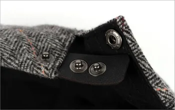2020 M. Rudens-Žiemos Vyrų Bžūp Skrybėlės, Beretės Britų Vakarų Stiliaus Vilnos Advanced Butas Ivy Bžūp Classic Vintage Dryžuotas Beretė Bžūp