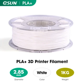 ESUN PLA+ Gijų iki 2,85 mm PLA Plius 3D Spausdintuvo Kaitinimo Matmenų Tikslumas +/- 0.03 mm 1KG (2.2 LBS) Ritės 3D Spausdinimo Kaitinamosios