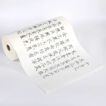Žalias vyniojamojo popieriaus Kinų Kaligrafija Ryžių Popieriaus Pusė-Prinokusių Xuan Dokumentus Tapybos Tirštėti Kinijos Prinokusių Roll Ryžių Popierius 100m