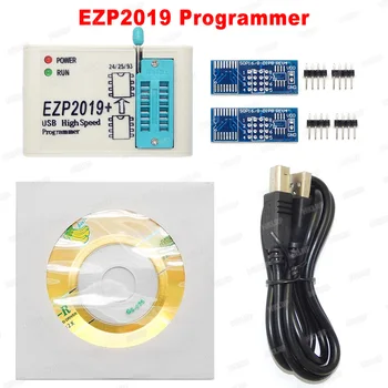 2019 Naujausias EZP2019 Didelės Spartos USB, SPI Programuotojas+12 Adapteriai pagalbą 24 25 93 EEPROM 25 Flash Bios Mikroschema