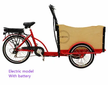 2021 Populiariausių Kinijoje Pagamintas Elektros Ticycle Cargo Bike Street Prekybos Maisto Krepšelį