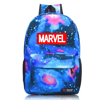 Stebuklas Šviesos nuodai mokyklos bag kuprinė žmogus-Voras studentų maišelį korėjos versija Anime Filmo aplinka, kuprinės, Berniukų, Mergaičių
