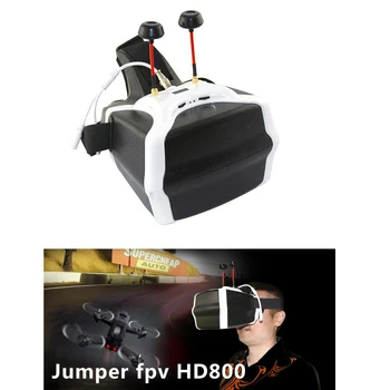 HD 800*480 Jumper HD800 FPV 3D Vaizdo Akinius Multi-ašis Drone 5.8 G 40CH Dual Priėmimas