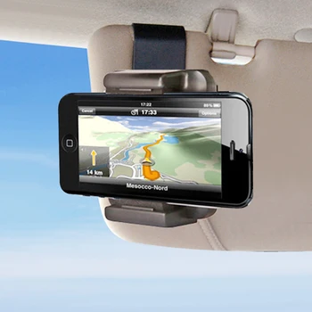 Powstro Automobilio Saulės Skydelis Telefono Laikiklis, Universalus Saulės Skydelis Automobilio Savininkas Stovėti Kalno Įrašus Universalus iPhone x 8 7 6 Plius 