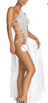 Apatinukai artimieji moterų apatiniai, Seksualus apatinis trikotažas Backless suknelė padalinta naktinis klubas veiklos drabužius, seksualus kostiumai sekso produktai