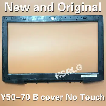 Nauja/Originali Lenovo Y50 -70 Lcd priekinio ratlankio dangtelį AP14R000900 black Non-touch