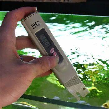 1 gabalas plastiko TDS bandymo pen GH/DH vandens kietumo bandymas pen vandens kokybės matavimo PH TDS matuoklis testeris žuvų bakas bandymo įrankis