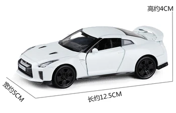 1:36 Masto Diecast Metalų Lydinio, Sporto Automobilio Modelį Nissan GT-R R35 Kolekcines Modelio Surinkimo Žaislai Automobilį