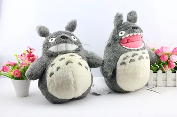 40cm Aukštos Kokybės Mano Kaimynas Totoro Pliušinis Lėlės Žaislas Burna ir Uždaryti Burną, galite pasirinkti stilių,