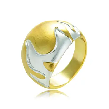 Viennois Dubajaus Stiliaus Derinys Spalvų Gaisro Modelio Dydis Žiedai Moterims Kokteilis Žiedas Bižuterijos