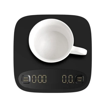 Elektroninių Smart LED Ekranas Vertus Kavos Masto USB Įkrovimo Automatinė Taring Laikas Espresso Kavos Namų Masto Virtuvė