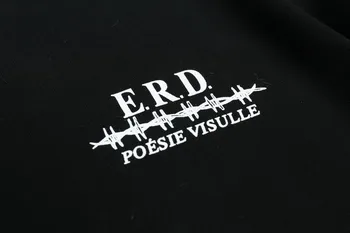 2021ss ERD Marškinėliai Vyrams, Moterims, Aukštos Kokybės Mados Streetwear E. R. D T-shirt Tees