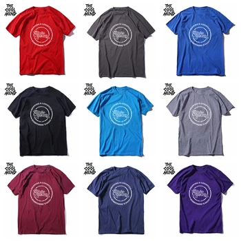 COOLMIND medvilnės, trumpomis rankovėmis vyrai Tee marškinėliai atsitiktinis vasaros kosmoso vyrų marškinėliai laisvi vyrai marškinėlius, o-kaklo cool t-shirt mo0148