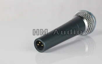 Nemokamas Pristatymas! Super Kokybės Versija 58 Vokalo Karaoke Nešiojamą Dinaminis 58 Laidinis Mikrofonas Microfone