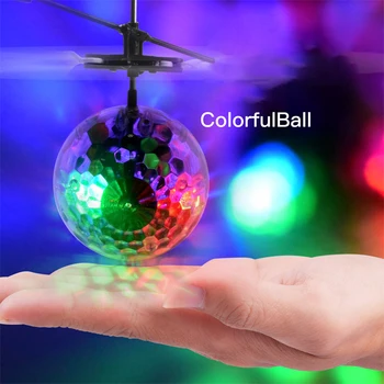 Žaislai Drone Plaukioja Sraigtasparnis Žaislai Vaikams LED Mirksi Vaikų Asamblėjos Infraed Indukcijos Orlaivių, Lėktuvų Gimtadienio Dovana
