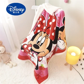 Disney Antklodė Mickey Mouse Avių Antklodė Žiemos 100*140CM Vaikams, Vaikų patalynės Miegamojo Sofa-Berniukai Dovana